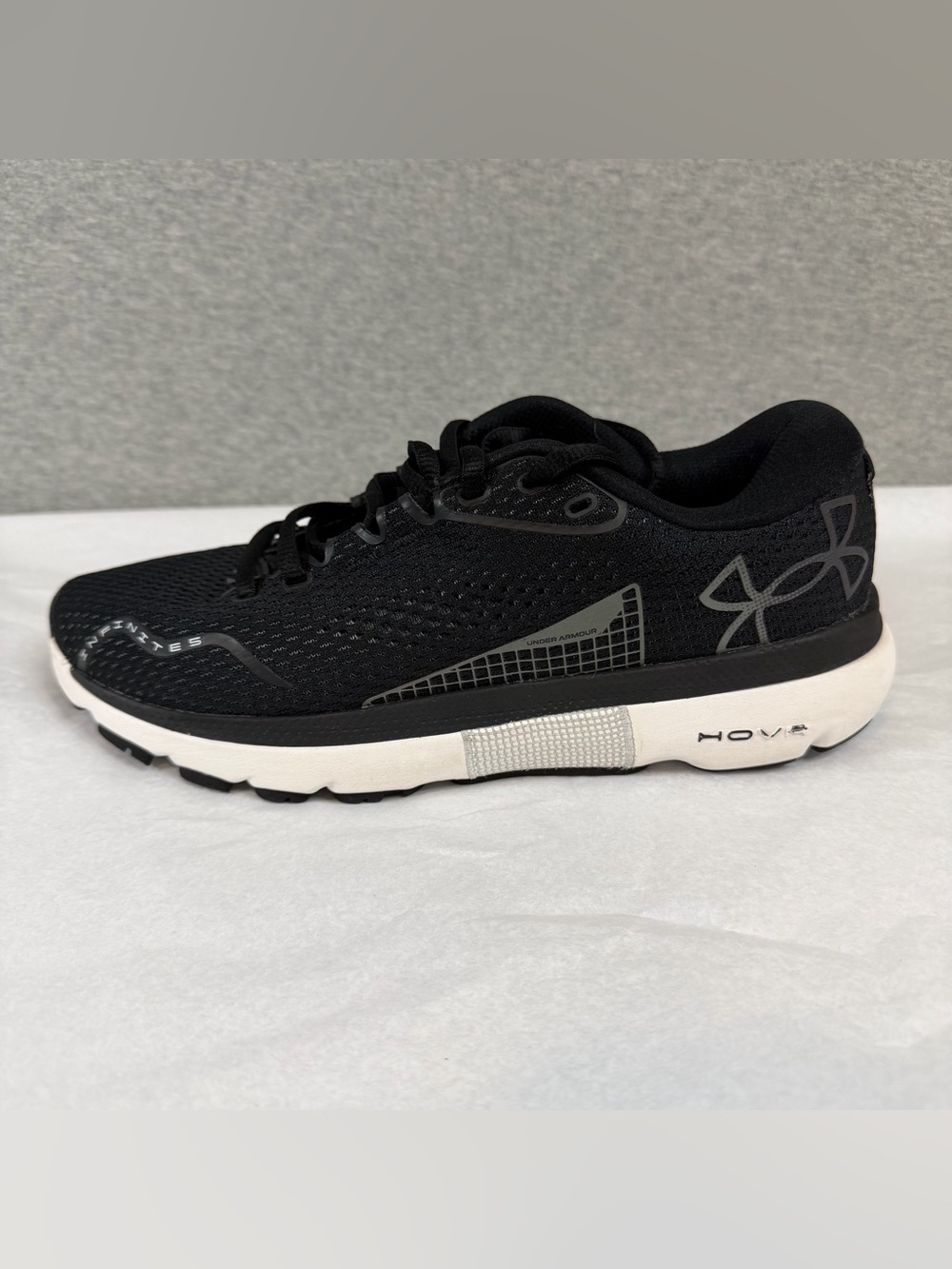 Under Armour HOVR Infinite 5 Running Shoes Women’s 7.5 3026550-002 Black Good - Picture 8 of 12